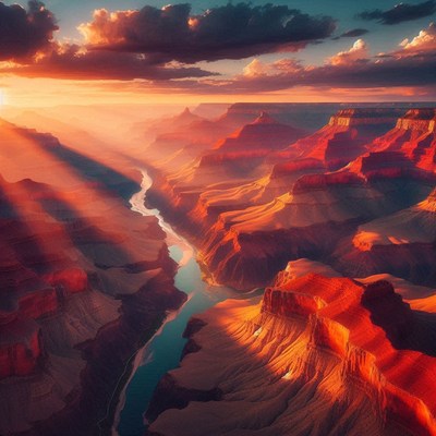Grand canyon sunset