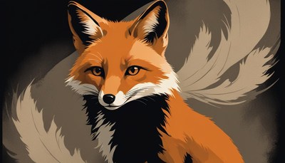 Red fox portrait