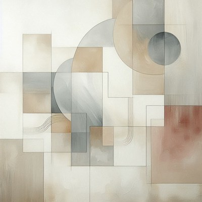 Abstract geometric art