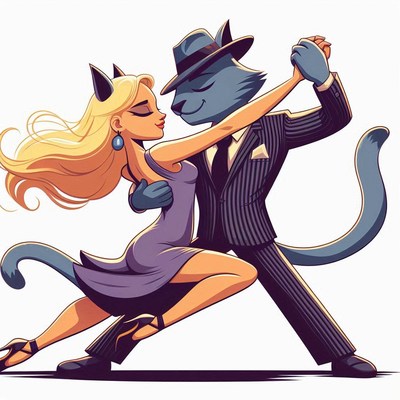 Cat tango