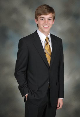 Young man in suit and tie