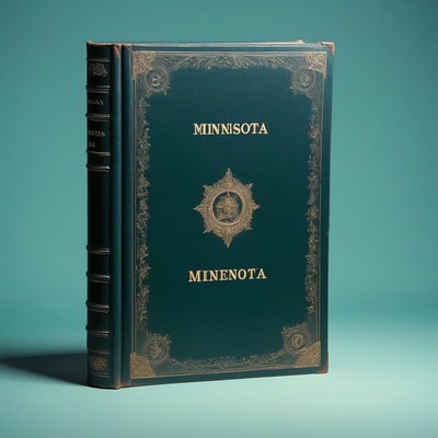 Green leather minnesota book