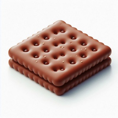 Chocolate covered crackers