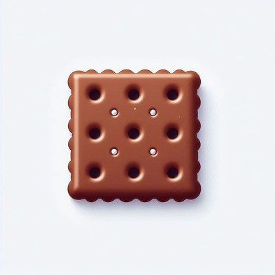 Chocolate wafer cookie