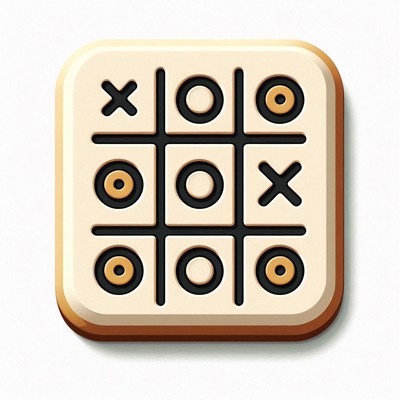 Tic-tac-toe game board