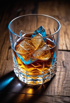 Whiskey on the rocks