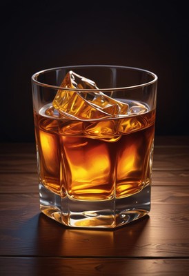 Whiskey on the rocks