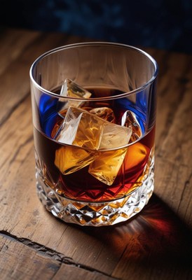 Whiskey on the rocks