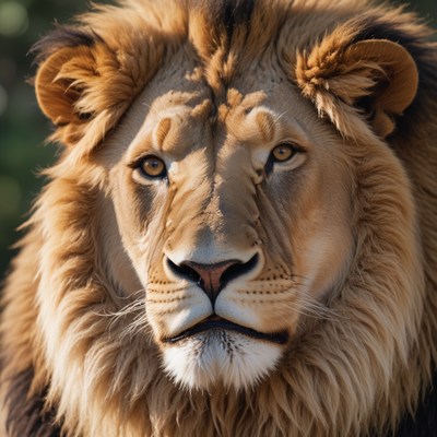 Lion portrait