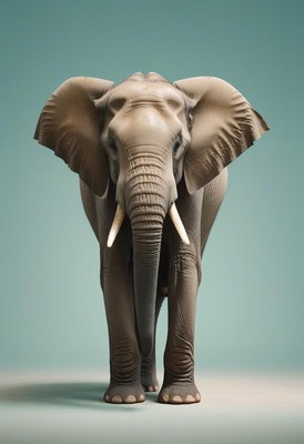 Elephant portrait