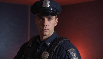 Police officer in uniform