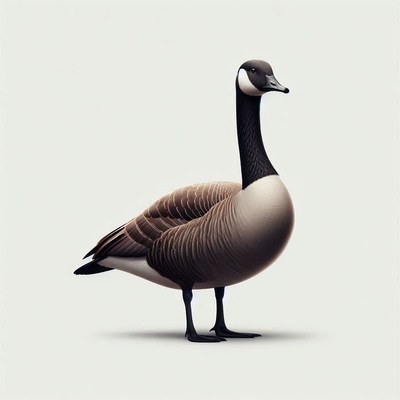 Canada goose portrait