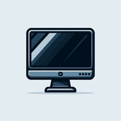 Desktop computer icon