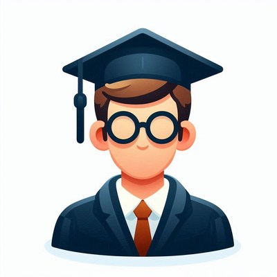 Graduate student illustration