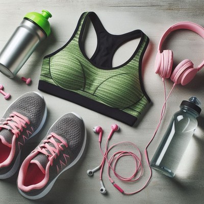 Fitness apparel and accessories for active lifestyle