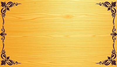 Elegant wooden background with floral border design