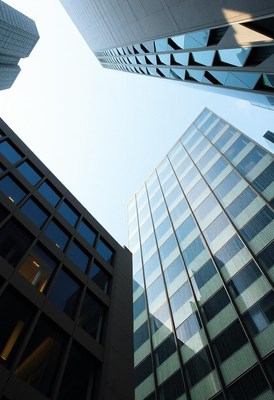 Tall buildings in the city