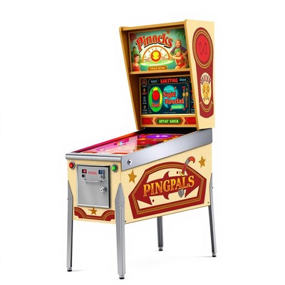 This is a pinball machine called pingpals