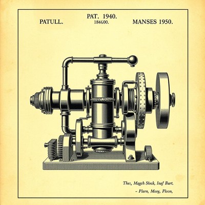 A patull. patent for a machine from 1940