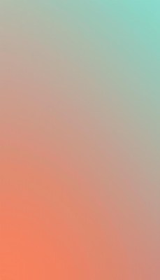 A peach and mint gradient background