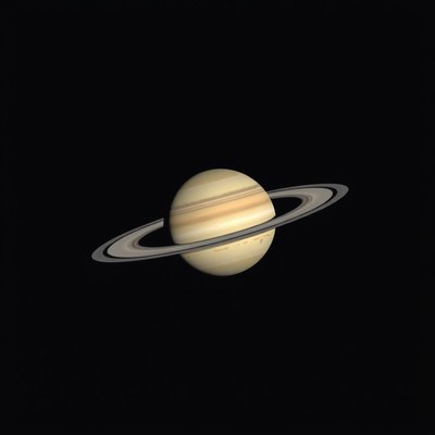 Saturn is a gas giant with prominent rings