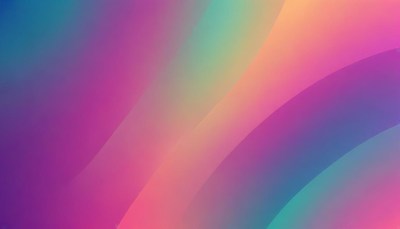 Abstract gradient background in blue, pink, and orange