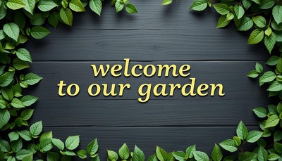 Welcome to our garden