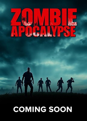 Men stand ready for the upcoming zombie apocalypse