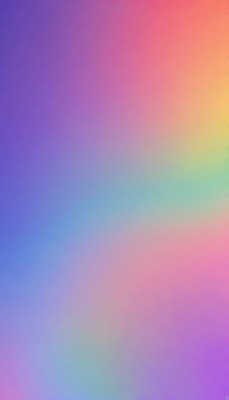 A blurry rainbow gradient