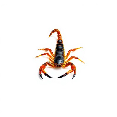 A scorpion poses for the camera