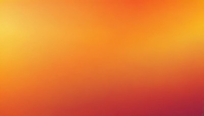 A warm orange and yellow gradient background