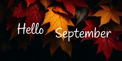Hello september, a new month with changing leaves