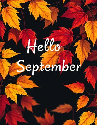 Hello september, with falling leaves and crisp air