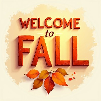 Welcome to fall, with colorful leaves and cool weather
