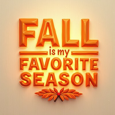 Fall is my favorite season