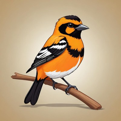 A black-headed tanager perches on a branch