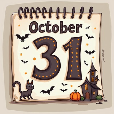 It's october 31st, halloween!