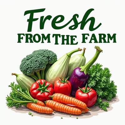 Fresh vegetables from the farm