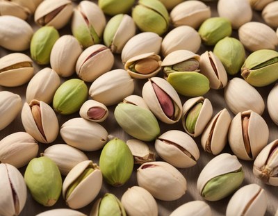 Close-up of pistachio nuts