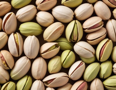Shelled pistachios are a healthy snack