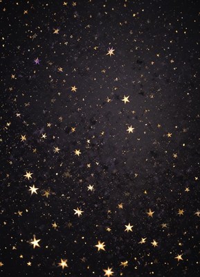 A night sky full of twinkling stars