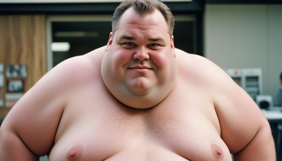 A man smiles in an office setting