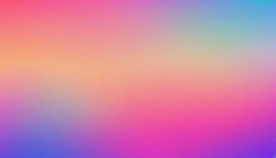 Colorful gradient of pink, blue, and yellow