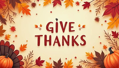 Give thanks for the fall season