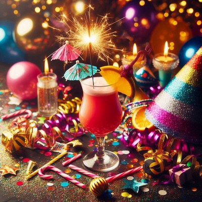 Celebrate with colorful cocktails during festive gatherings