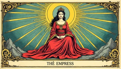 Empress sits majestically in vibrant sunlight