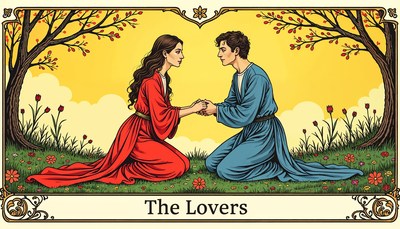 Lovers share a tender moment in a serene garden