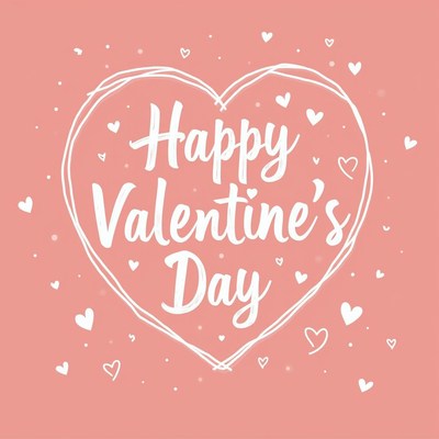 Celebrate valentine's day with heartwarming design