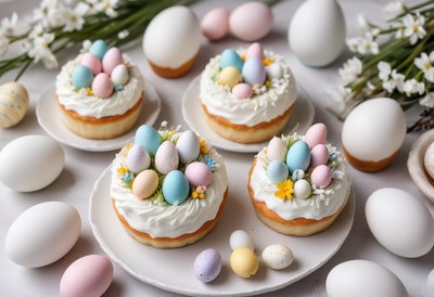 Celebrate spring with delightful easter-themed desserts