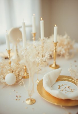 Elegant table setting for a special occasion
